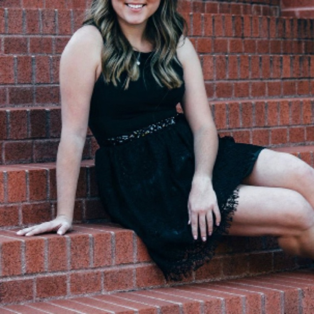 Francesca’s Black Dress